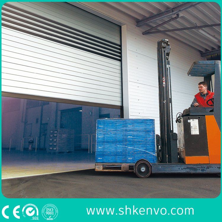 Automatic Aluminum Alloy Metal Insulated High Speed Fast Rapid Roll Shutter Door for Industrial Freezer Room
